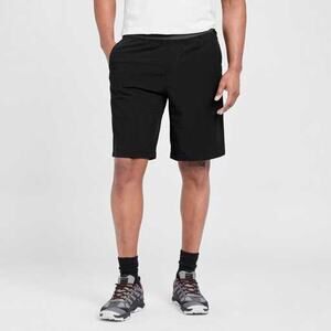 Prana Super Mojo II Short Men’s Size L Black Climbing Mesh-Lined Pockets Travel